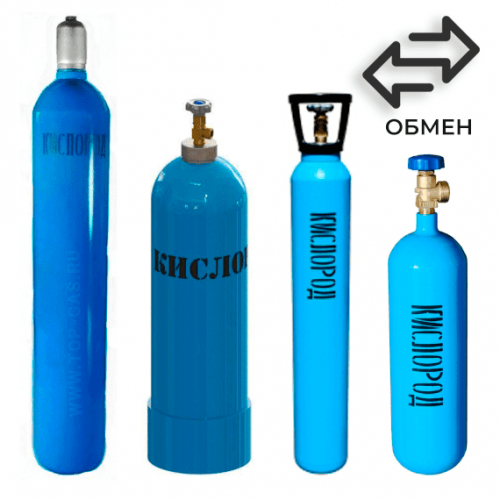 Обмен кислородных баллонов в Коньково